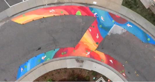 What's the best pavement Paint for Ground Murals