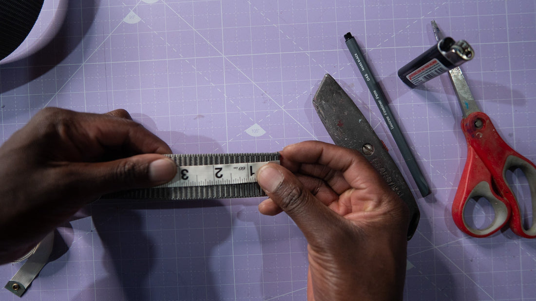 How to Cut Your Coverall’s Nylon Belt to the Perfect Length